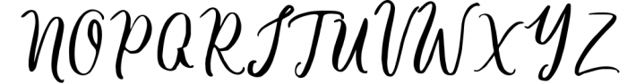 Barbeque Script Font UPPERCASE