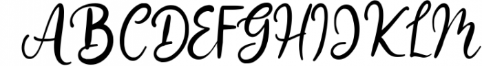 Barely Font UPPERCASE