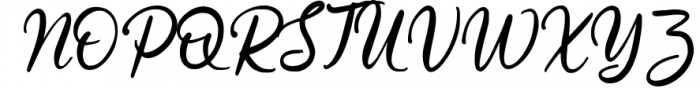 Barely Font UPPERCASE