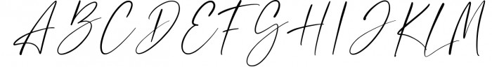 Baremila - Aesthetic Handwritten Font Font UPPERCASE