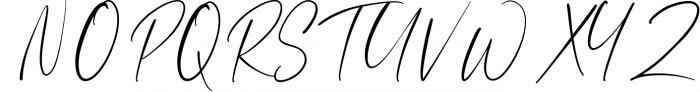 Baremila - Aesthetic Handwritten Font Font UPPERCASE