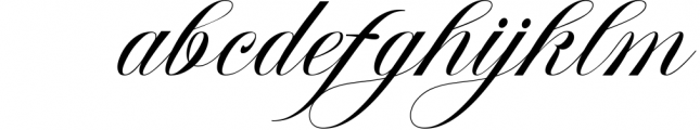 Bargiery Script Font LOWERCASE