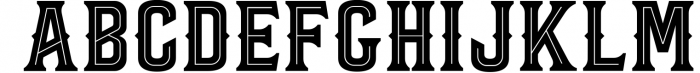 Barletta - Vintage Serif Font 1 Font UPPERCASE