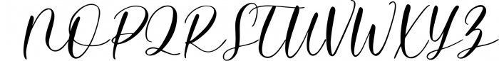 Barlista - Calligraphy Font Font UPPERCASE