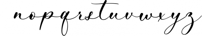 Barlista - Calligraphy Font Font LOWERCASE