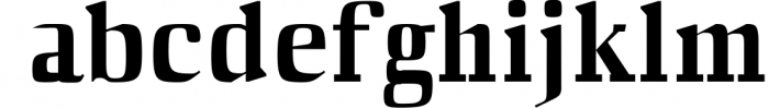 Barnes Serif Typeface 2 Font LOWERCASE