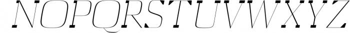 Barnes Serif Typeface 3 Font UPPERCASE