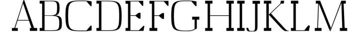 Barnes Serif Typeface 5 Font UPPERCASE