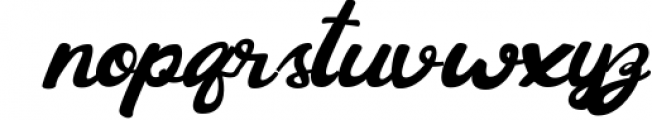 Barney Vintage Style Script Font Font LOWERCASE