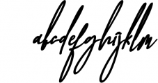 Baropetha Signature - 5 Weight Signature 1 Font LOWERCASE