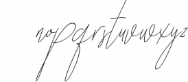 Baropetha Signature - 5 Weight Signature 4 Font LOWERCASE