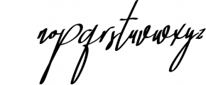 Baropetha Signature - 5 Weight Signature Font LOWERCASE