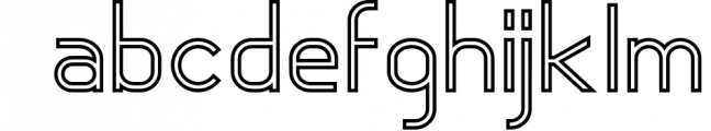 Basicaline Font Family - Sans Serif 3 Font LOWERCASE