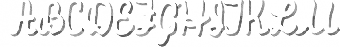 Basilic & Basilic Shadow 1 Font UPPERCASE