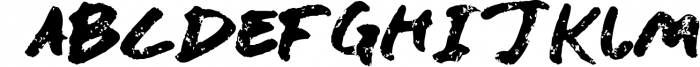 Basnow Grunge Font Font LOWERCASE