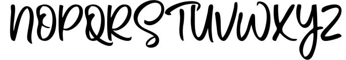 Bastian - Handwritten Font UPPERCASE