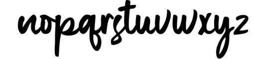 Bastian - Handwritten Font LOWERCASE