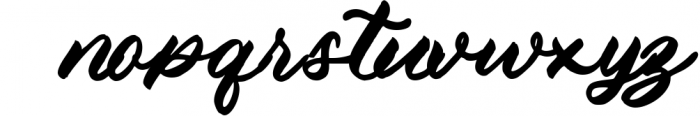 Bathiora - A Casual Handwritten Font Font LOWERCASE