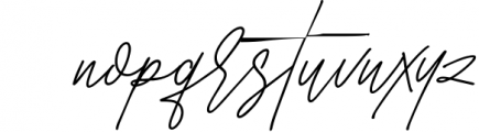 Batters Signature 1 Font LOWERCASE