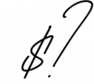Batters Signature Font OTHER CHARS