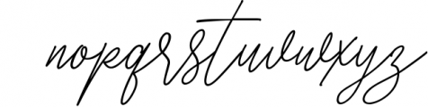 Batters Signature Font LOWERCASE