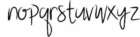 Battgge - Handwritten Minimalist Brush Font Font LOWERCASE