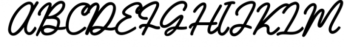 Bayhours Cursive Script Font Font UPPERCASE