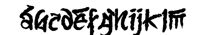 BABY OXEN Font LOWERCASE