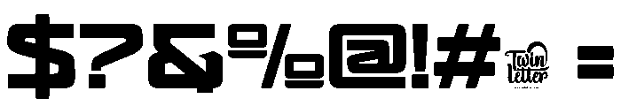 BAGIQUtrial Regular Font OTHER CHARS