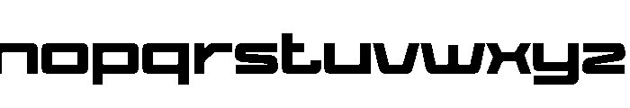 BAGIQUtrial Regular Font LOWERCASE