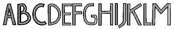 BALI TOLAK REKLAMASI Font UPPERCASE
