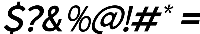 BALLAD Italic Font OTHER CHARS