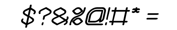 BAMBOO chopsticks Bold Italic Font OTHER CHARS