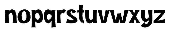 BAMBULO Font LOWERCASE