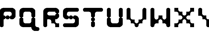 BANJJAK Regular Font UPPERCASE