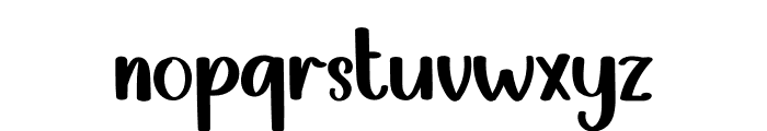 BARBERA Font LOWERCASE