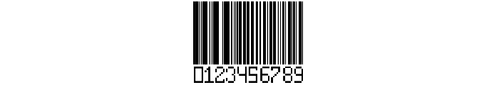 BARCODE TFB Font OTHER CHARS