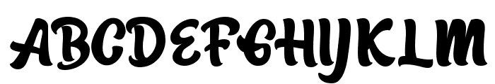 BARIKA Font UPPERCASE