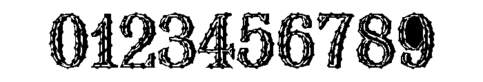BARNACLE Font OTHER CHARS