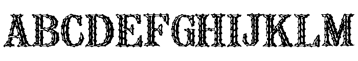BARNACLE Font UPPERCASE