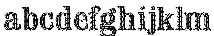BARNACLE FONT