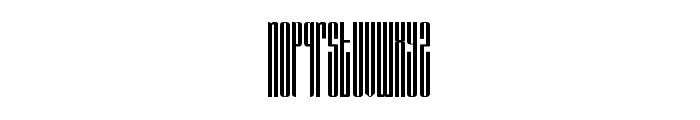 BARSTRIP Free Font LOWERCASE