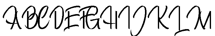 BASIC2 Font UPPERCASE