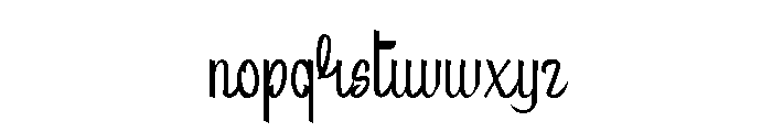 BASIC2 Font LOWERCASE