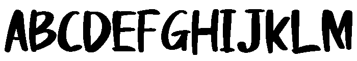 BATAM Font UPPERCASE