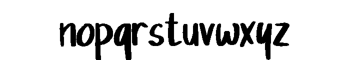 BATAM Font LOWERCASE