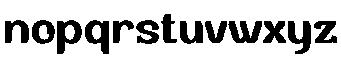 BAXAUTRIAL Regular Font LOWERCASE