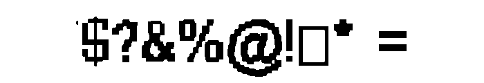 Baardfaant Regular Font OTHER CHARS