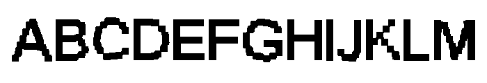 Baardfaant Regular Font UPPERCASE