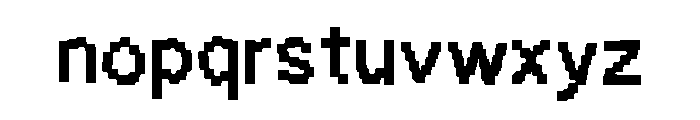 Baardfaant Regular Font LOWERCASE